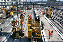 Gare Saint Jean Bordeaux travaux alimentation électrique nouvelles voies | photo 33-bordeaux.com