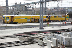 Gare  Bordeaux Saint Jean intervention train ETF pour travaux sur les voies | photo 33-bordeaux.com