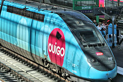 Motrice OUIGO les TGV premiers prix pour Bordeaux Paris | photo 33-bordeaux.com