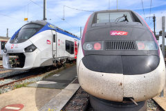 Gare Saint Jean Bordeaux TGV Océane et TER Nouvelle Aquitaine | Photo Bernard Tocheport