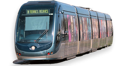 Tramway de Bordeaux  Ligne C à destination de Bègles