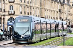 Bordeaux quai Richelieu tram ligne D destination Carle Vernet | Photo Bernard Tocheport