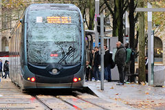Bordeaux Quinconces tram ligne E destination Gare de Blanquefort | Photo Bernard Tocheport