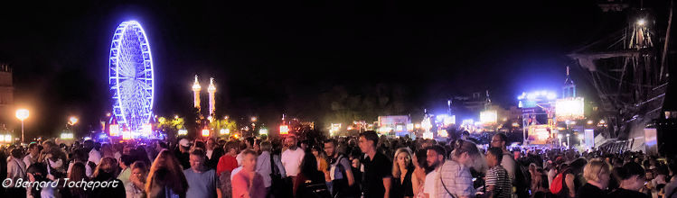 Fréquentation nocturne pour Bordeaux Fête le Vin 2023 | Photo Bernard Tocheport