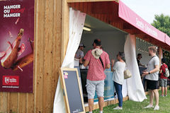 Pavillon crèperie Suzette à Bordeaux Fête le Vin 2024 | Photo Bernard Tocheport