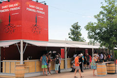 Pavillon Saint Emilion à Bordeaux Fête le Vin 2016 | Photo 33-bordeaux.com