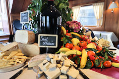 Bordeaux buffet des croisières Marco Polo | Photo Bernard Tocheport