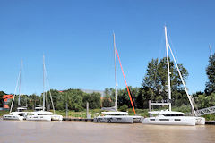 Croisière Prestige sur la Garonne au niveau du Chantier Naval Bordelais | Photo Bernard Tocheport