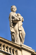 Calliope muse de l'éloquence : profil gauche