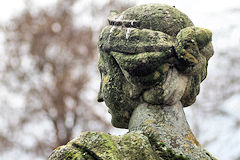 Détail de la statue de Junon au Jardin public de Bordeaux | Photo Bernard Tocheport