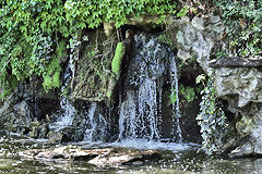La cascade du parc Bordelais | Photo Bernard Tocheport