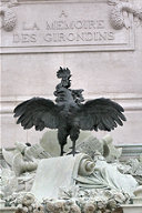 Le coq de Debrie Bordeaux monument aux Girondins | Photo Bernard Tocheport