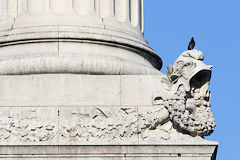 Bordeaux détail ornemental du monument aux Girondins | Photo Bernard Tocheport