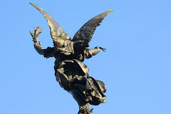 Bordeaux monument aux Girondins envol de l'Ange de la Liberté | Photo Bernard Tocheport