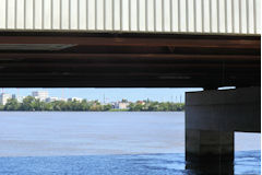 Bordeaux vue sur la rive droite sous le pont Simone Veil | Photo Bernard Tocheport