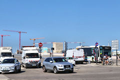 Sortie Floirac du pont Simone Veil | Photo Bernard Tocheport