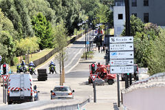 Bordeaux sortie rive droite du pont Simone Veil | Photo Bernard Tocheport