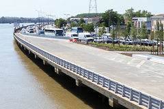 Bordeaux entrée dans la ville vue depuis le pont Simone Veil | Photo Bernard Tocheport