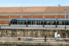 Bordeaux itinéraire du tram pendant la fermeture du pont tournant | Photo Bernard Tocheport