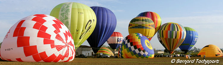 Les Montgolfiades de Saint Emilion | Photo Bernard Tocheport