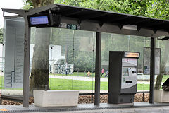 Bordeaux station Bus Express ligne G  | photo Bernard Tocheport