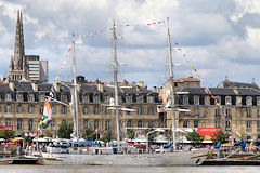 3 mâts Indien Tarangini à Bordeaux | Photo Bernard Tocheport