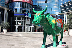 Cow Parade de Bordeaux : Biodiversity Cow, Cité Mondiale