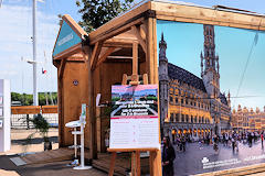 Pavillon Bruxelles à Bordeaux Fête le Vin 2022 | Photo Bernard Tocheport